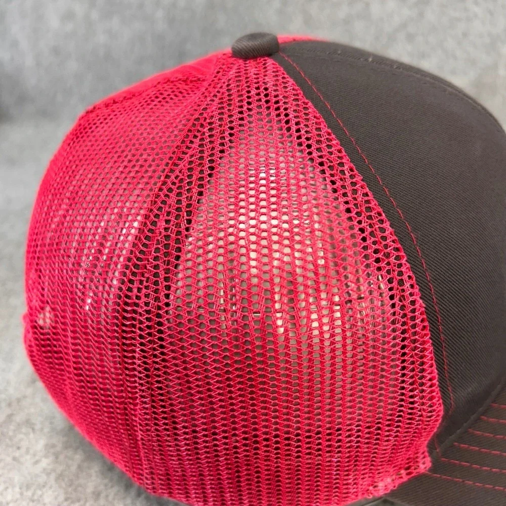 Quality Feed Grains Ladies Pink Grey OC Trucker Hat Performance Feeds AMPT OSFM